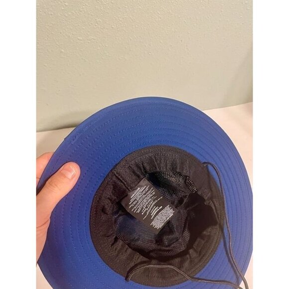 Hurley Small/Medium Beach Boonie Bucket Hat Air Vent Hiking Outdoors Cap Blue - Picture 5 of 6